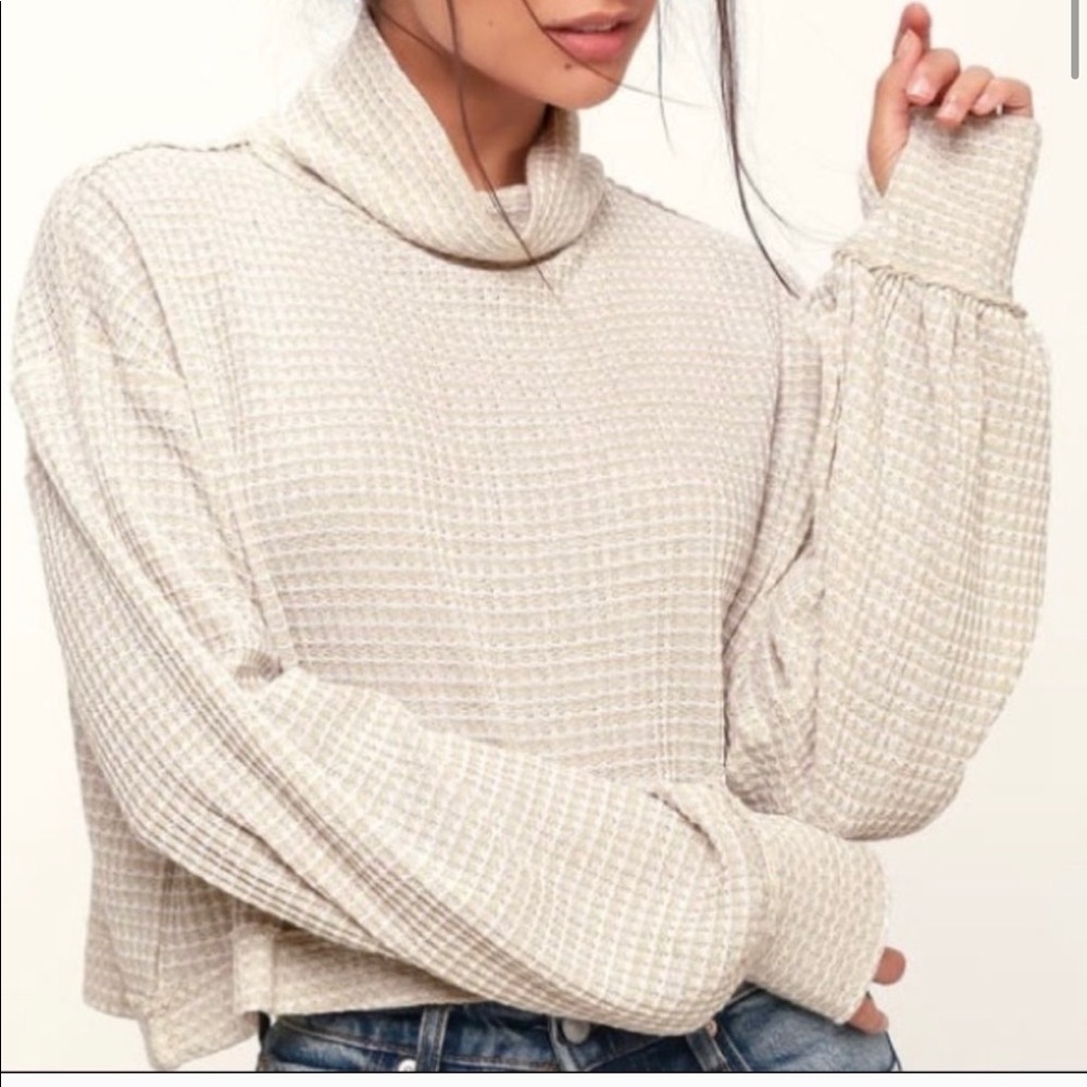 FP cropped sweater